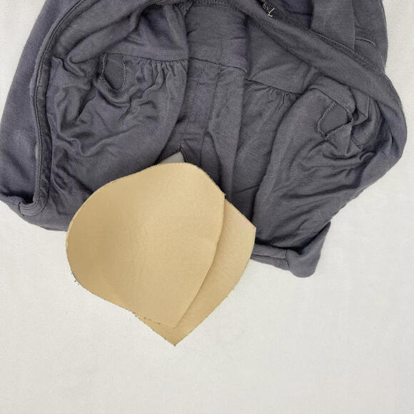 Y2K 2000s Guess grey purple babydoll camisole criss cross back Sz S summer top - Picture 5 of 6